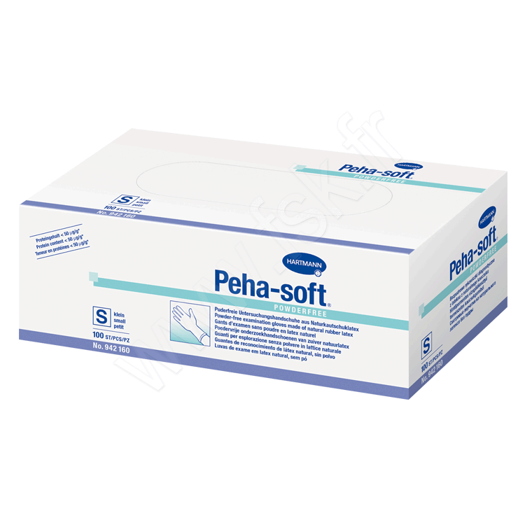 Gant latex Pehasoft non poudré