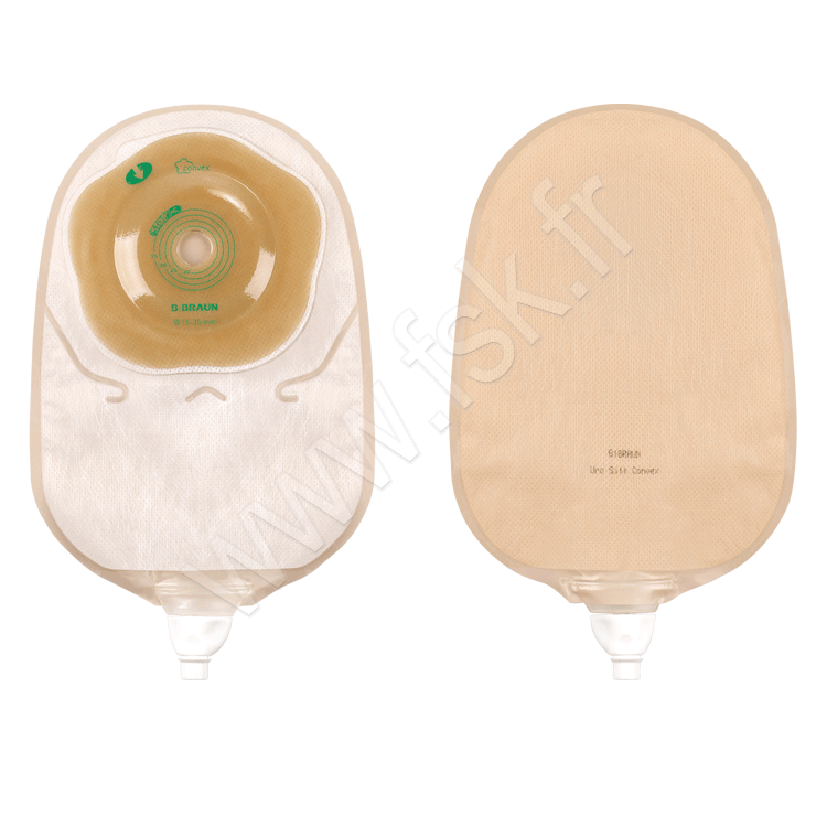 Poche 1P Flexima Uro Silk Convexe Stomie Urinaire