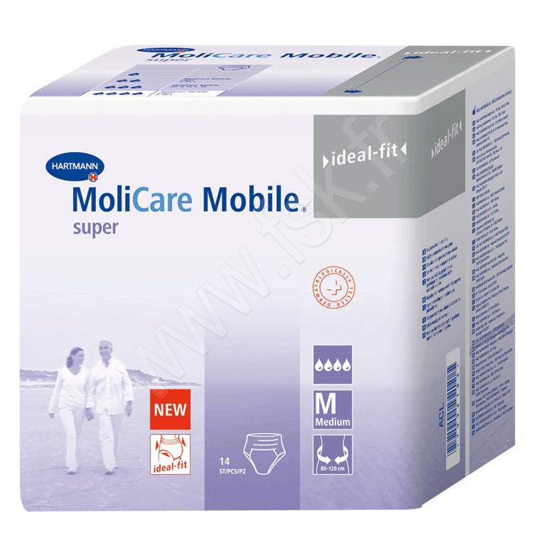 Slip absorbant Molicare Mobile jour