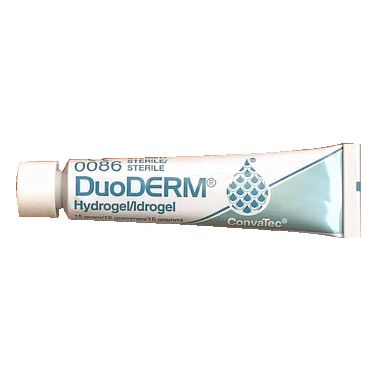 Tube Duoderm hydrogel