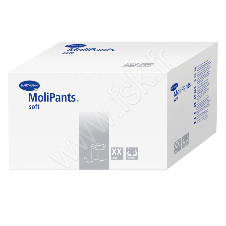 Slip filet Molipants soft (25 pièces) Incontinence Urinaire