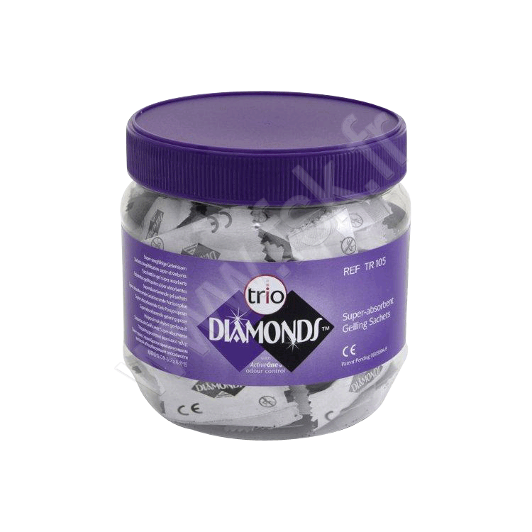 Gélifiant et anti-odeur Trio Diamonds