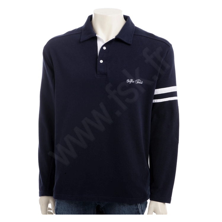 Polo RUGBY BLANCO