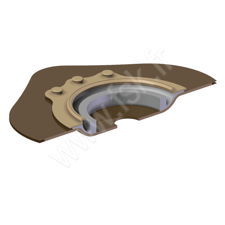 Support convexe Flexima 3S Stomie Digestive
