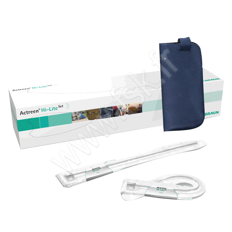Sonde Actreen Hi-Lite SET béquillée Rétention urinaire