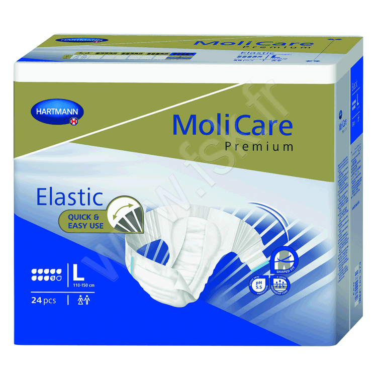 Molicare Premium Elastic 9 gouttes Incontinence Urinaire