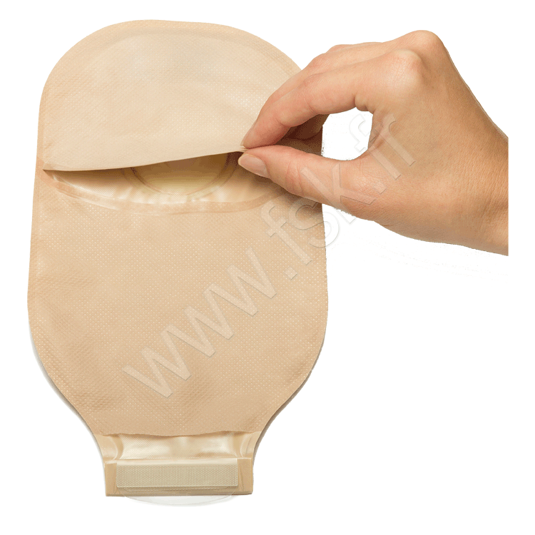Poche 1P vidable convexe souple Ceraplus Stomie Digestive