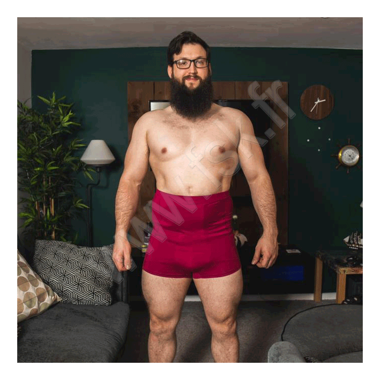Boxer taille haute Sous Vêtement pour Stomisés
