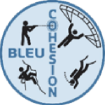 Bleu coh&eacute;sion logo 