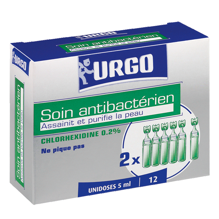 PW00083 Accessoire: Dosette chlorhexidine Urgo